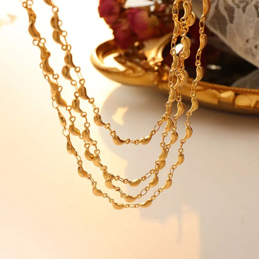 Porechi Minimal Gold Necklace❤️