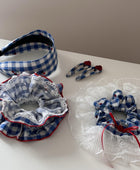Snow White Lace Scrunchies