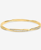 Sleeki Wavy Diamond Cuff