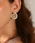 Sparkling Pearl Party Earrings✨