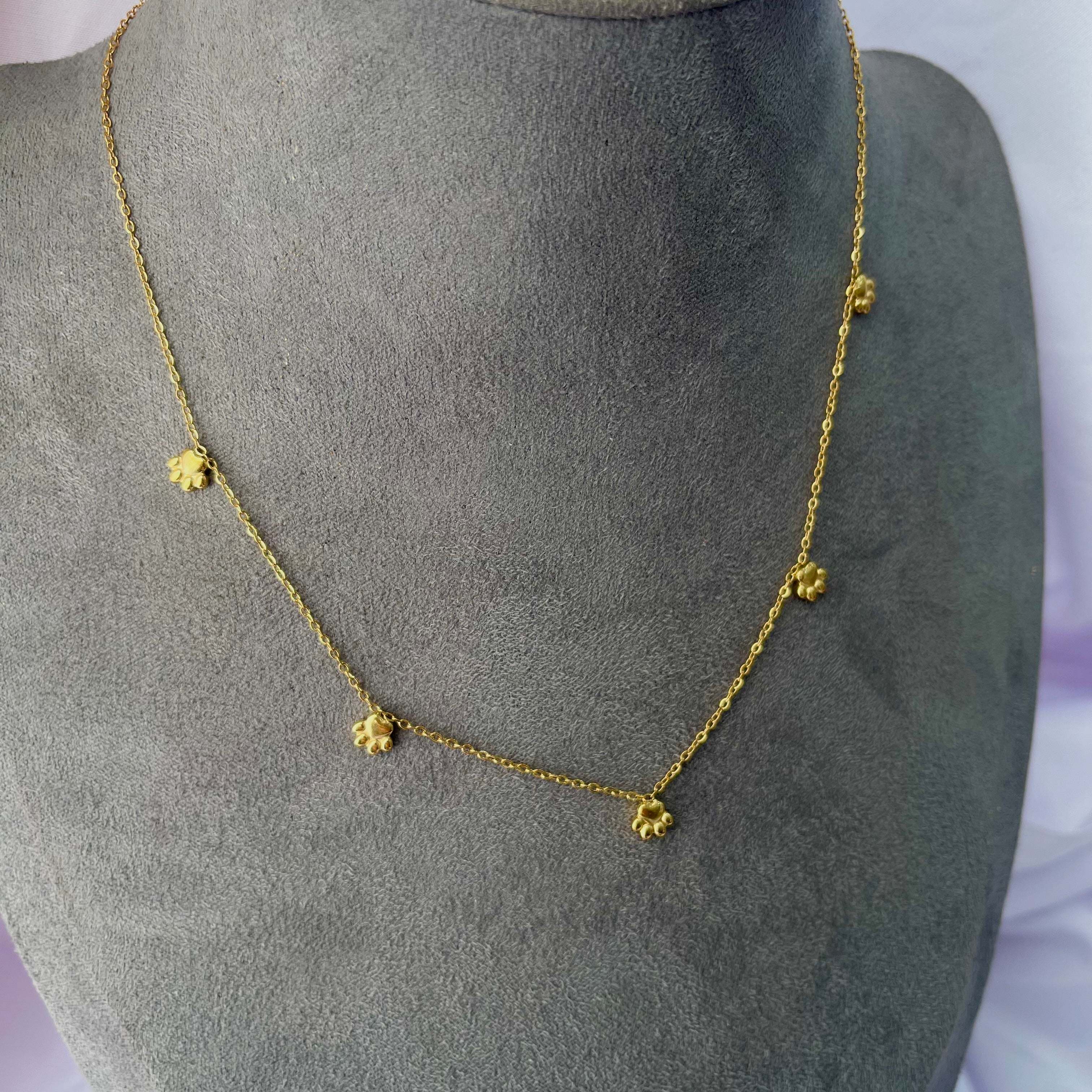 Paw Me Cute Charms Necklace