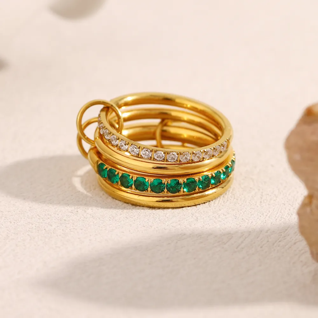 Mazina Stackable Gold Ring