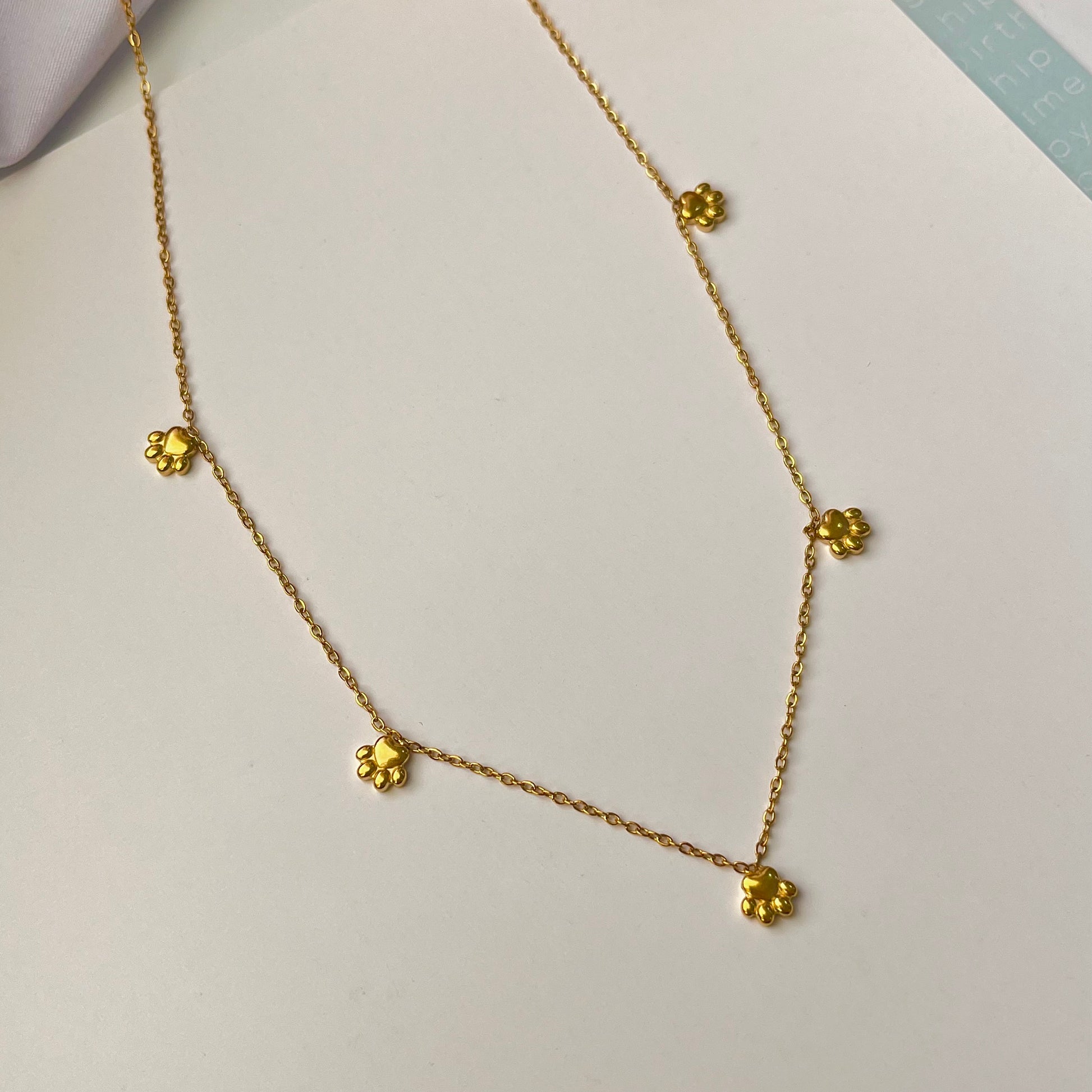 Paw Me Cute Charms Necklace