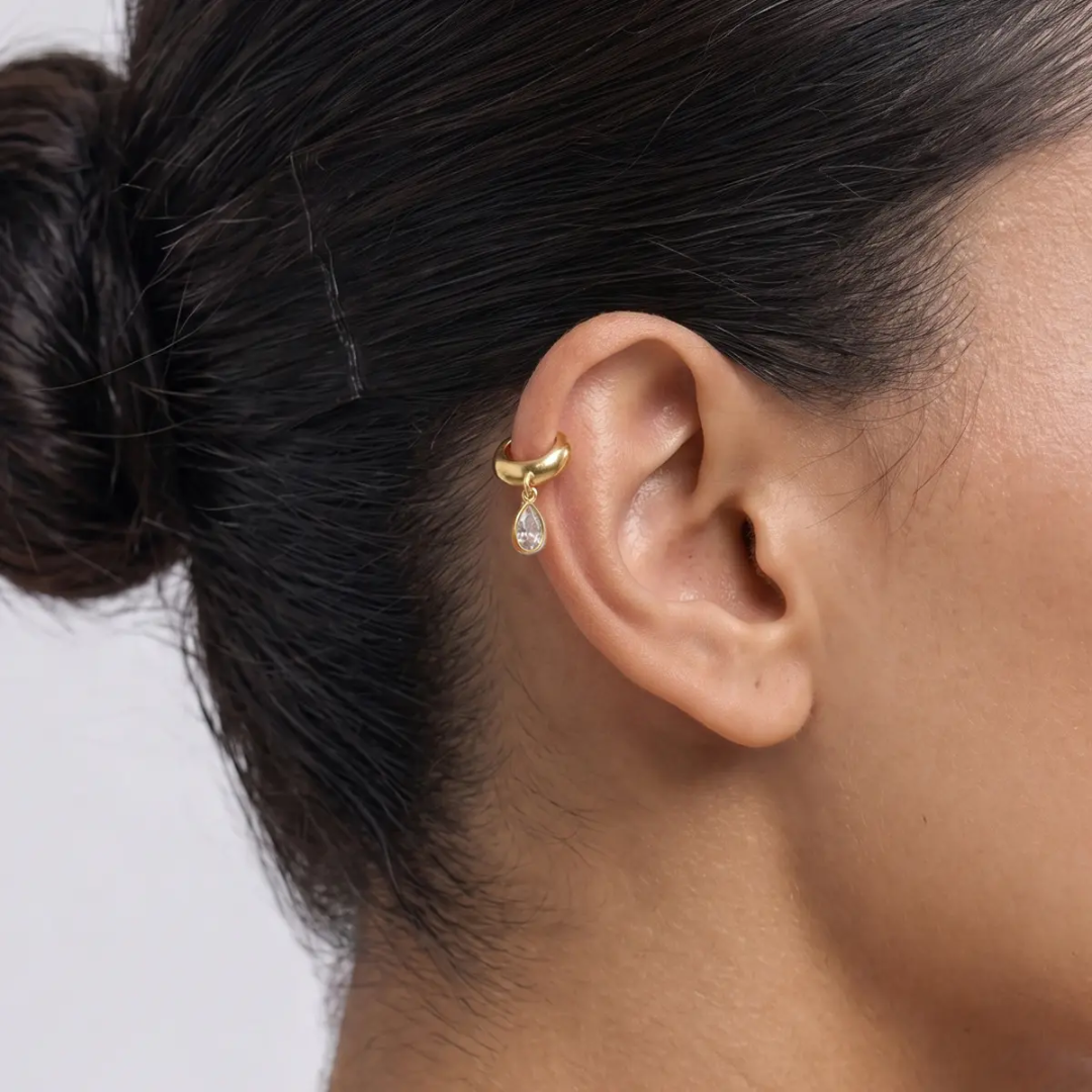 Veronica Hanging Diamond Earcuffs (SINGLE)✨
