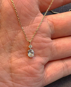 Astrie Oval Diamond Necklace