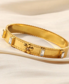 Bliss Flower Gold Cuff