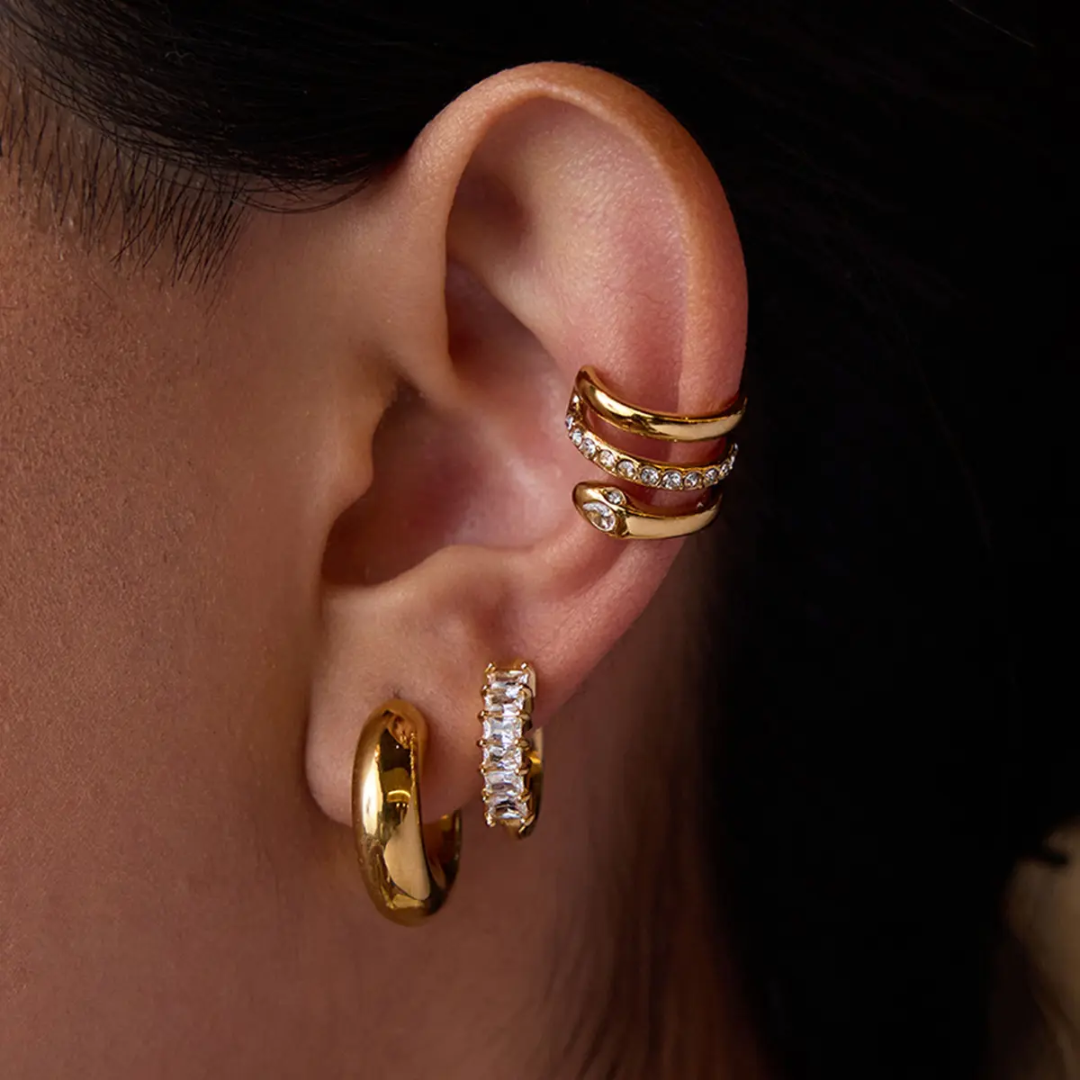 Serpent Style Classy Earcuffs
