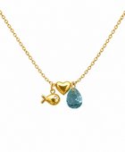 Fish Charms Bluey Necklace