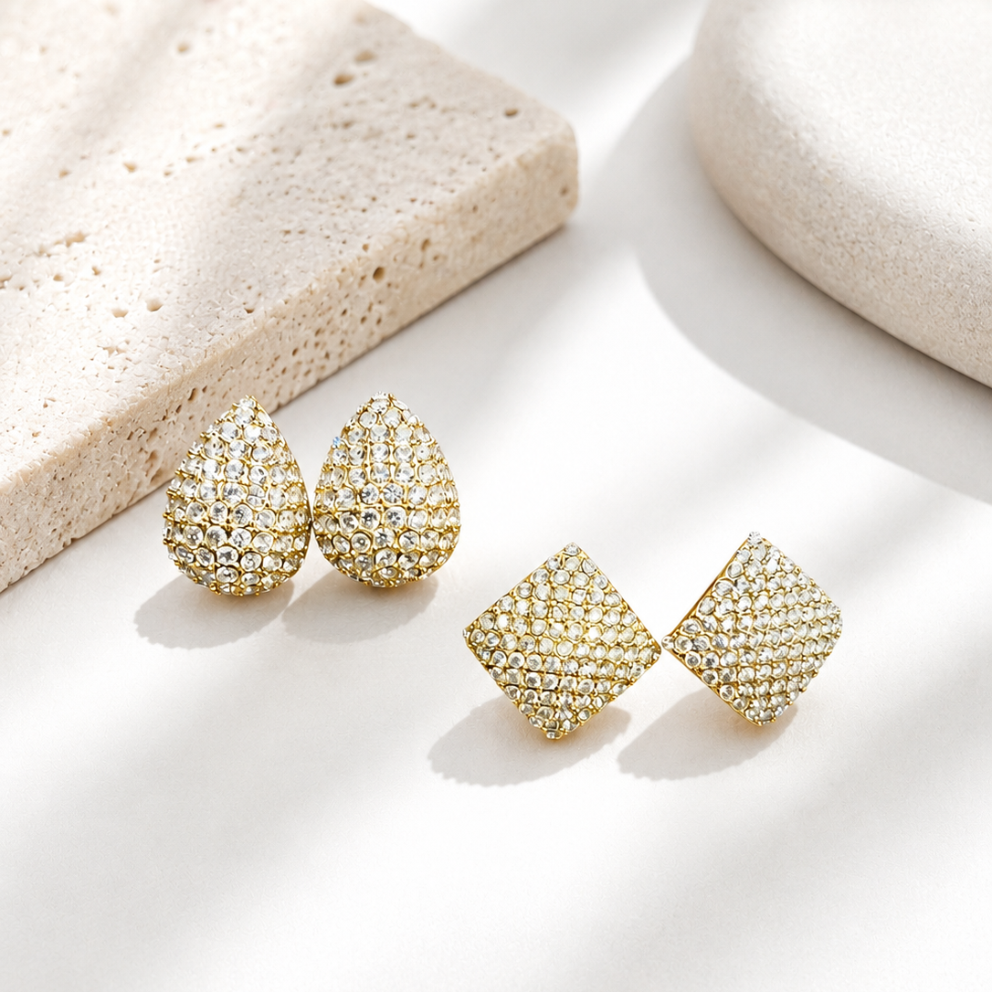 Boba Diamond Premium Studs