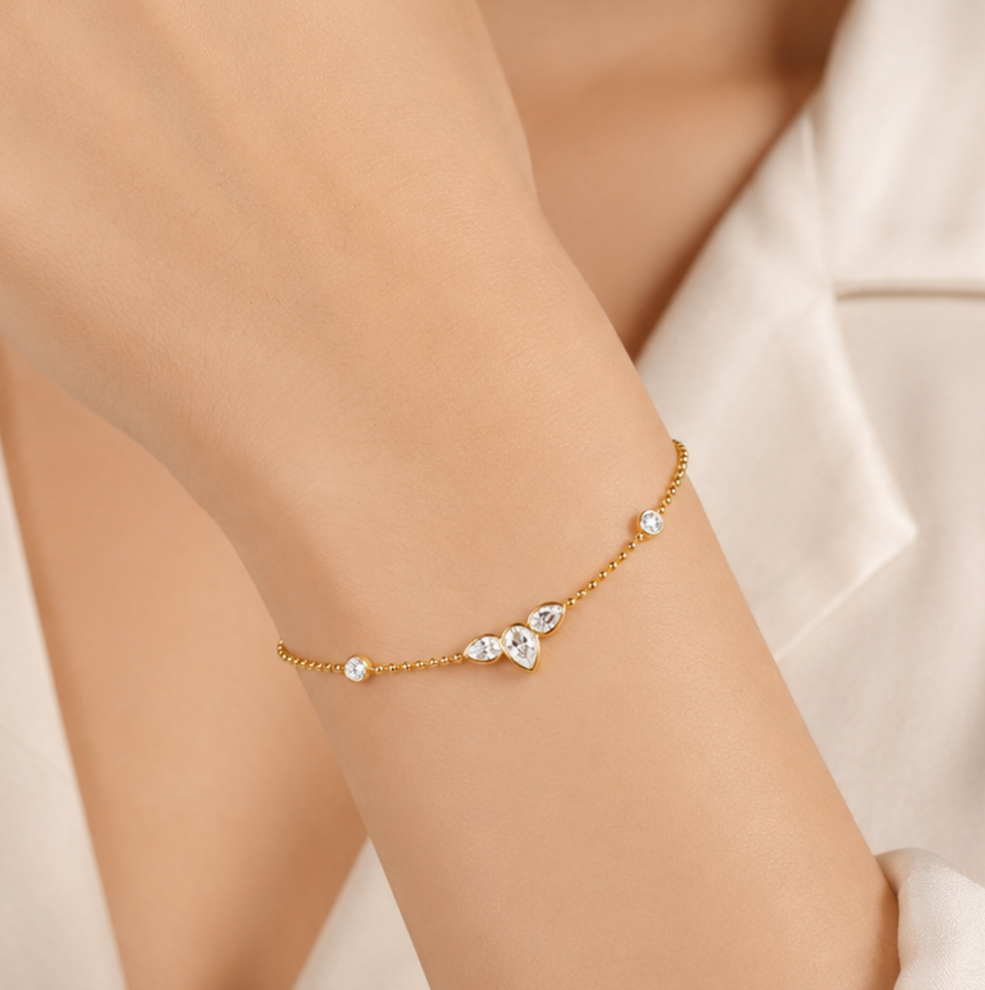 Cheria Dainty Diamond Bracelet