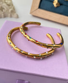 Glam Pearl & Diamond Cuff