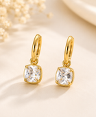 Terhima Square Diamond Huggies