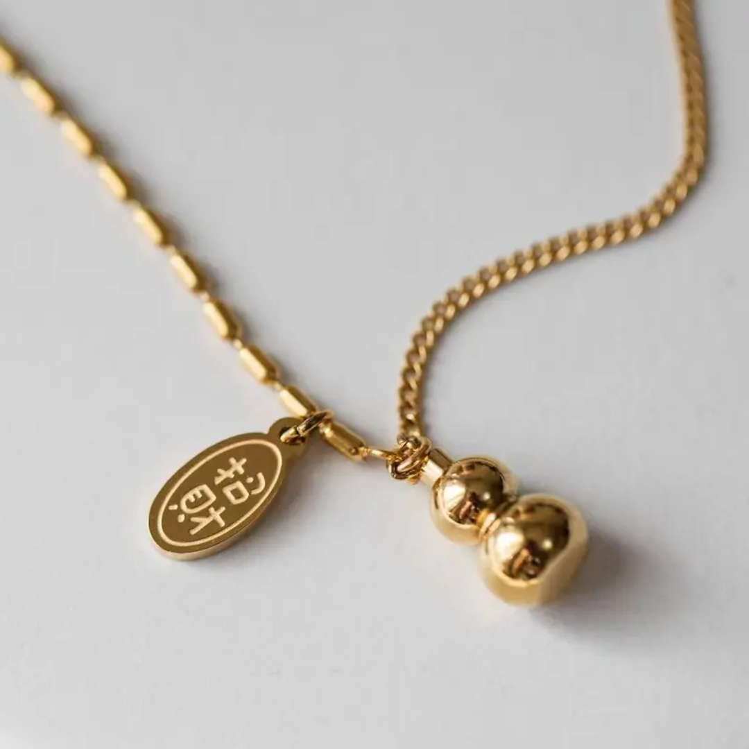 Wish Bottle Gold Anklet✨