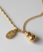 Wish Bottle Gold Anklet✨