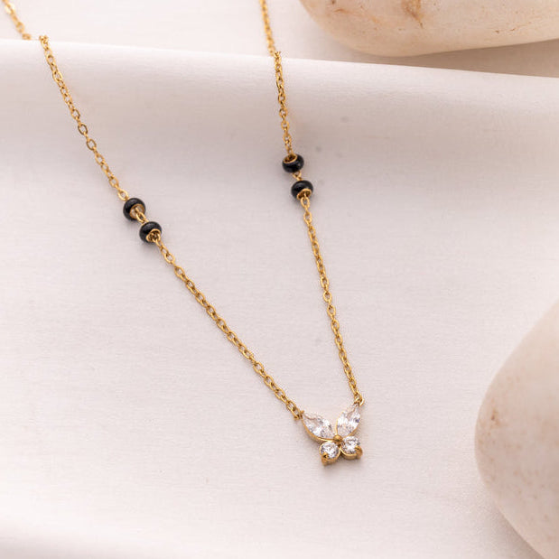 Hella Butterfly Diamond Mangalsutra