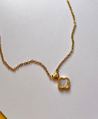 Minnie White Clover Necklace