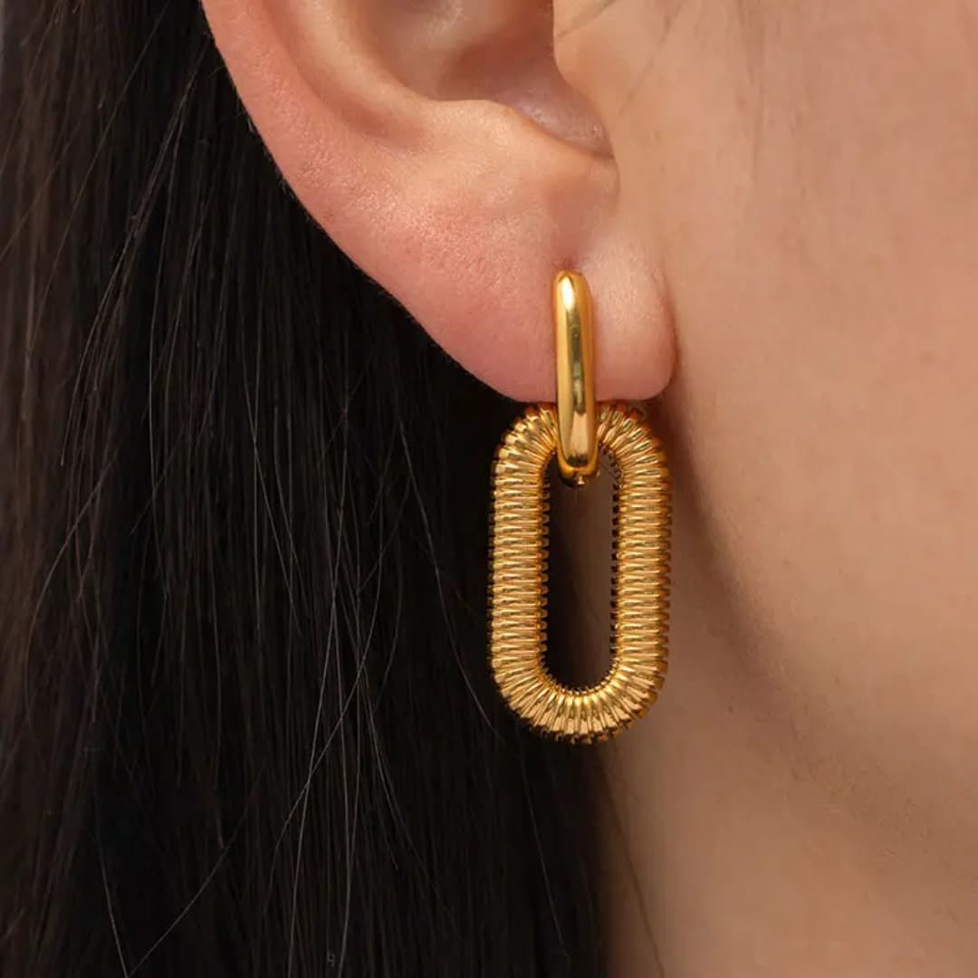 Dua Linking Bold Earrings