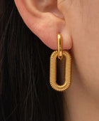 Dua Linking Bold Earrings