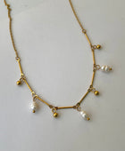 Ishani Pearl Hanging Necklace