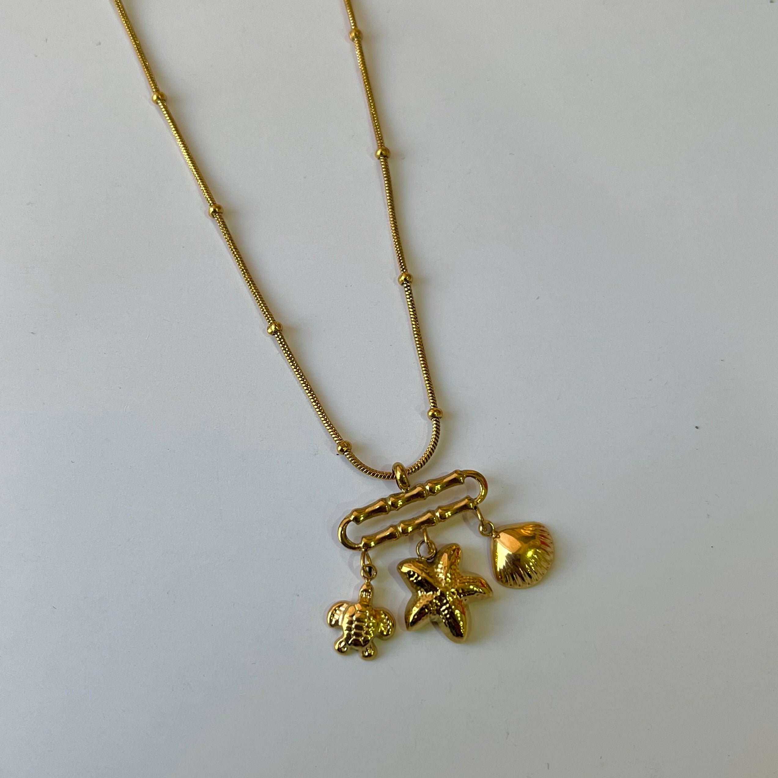 Beachy Vibe Shell Necklace