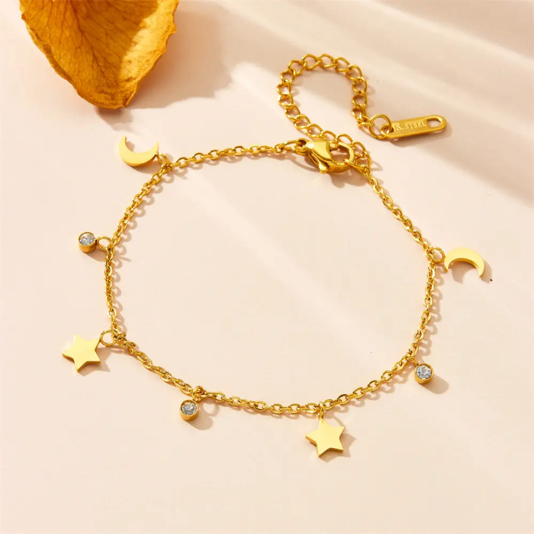 Dreami Moon Star Anklet