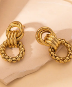 Corli Statement Gold Earrings❤️