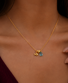 Fish Charms Bluey Necklace