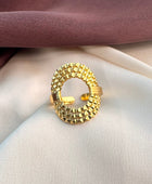 Guci Statement Gold Ring