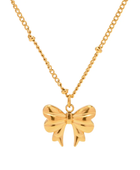 Hania Cute Bow Necklace