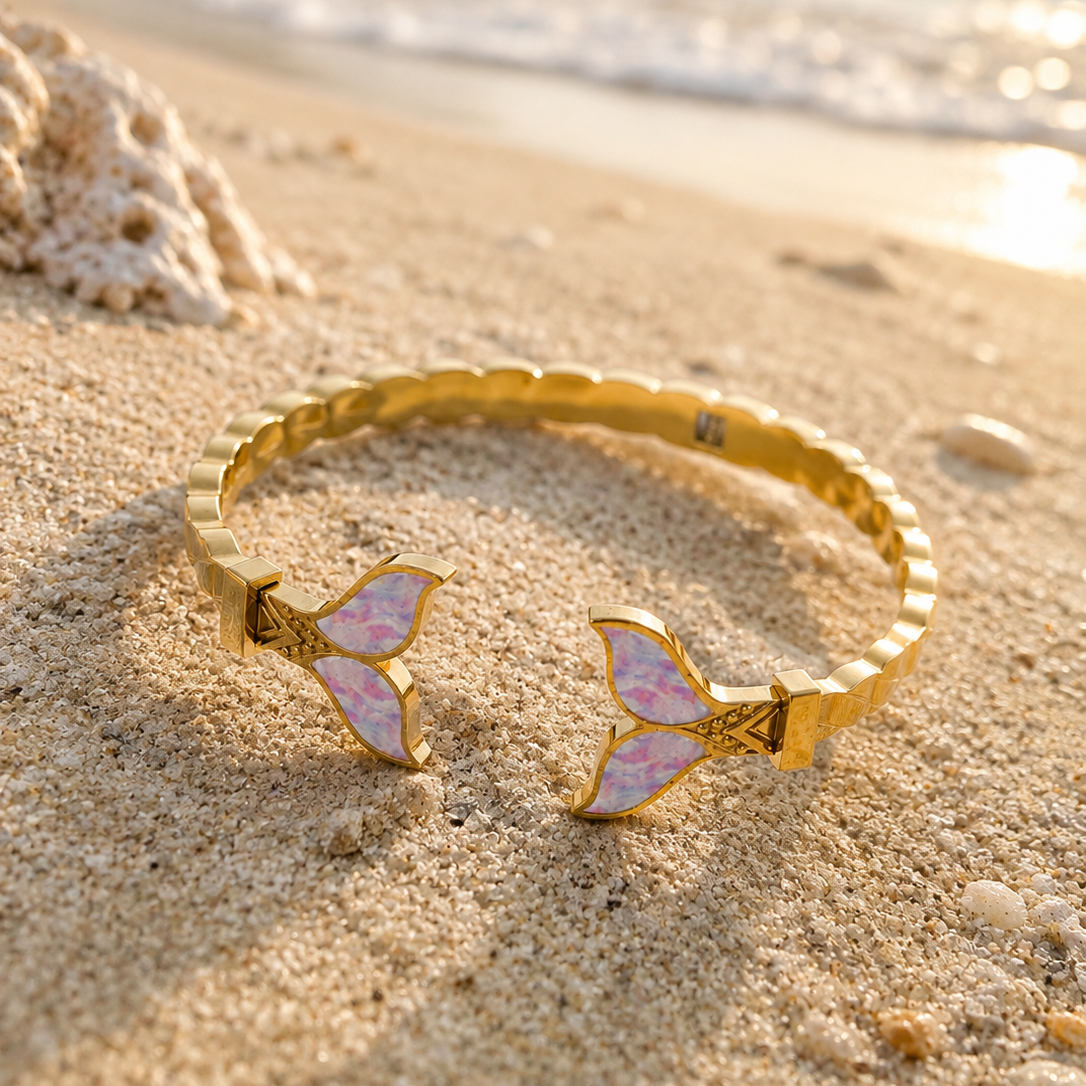 Mermaid Tail Beachy Cuff