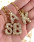 Sparkling Diamond Initial Necklaces✨