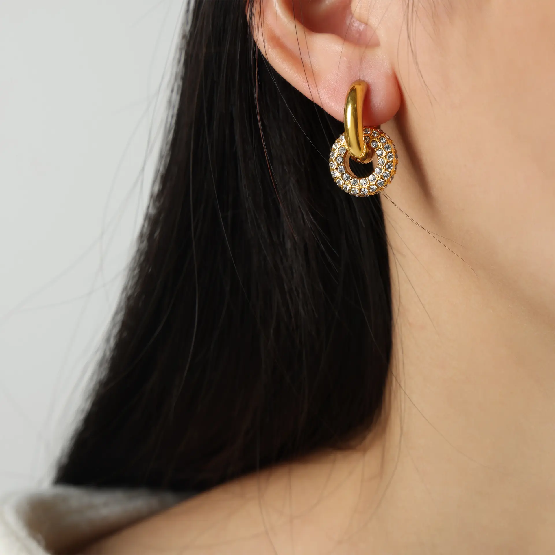 Partsihi Dual Diamond Earrings✨