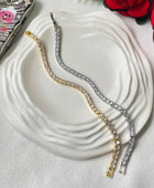 Claro Square Tennis Bracelets