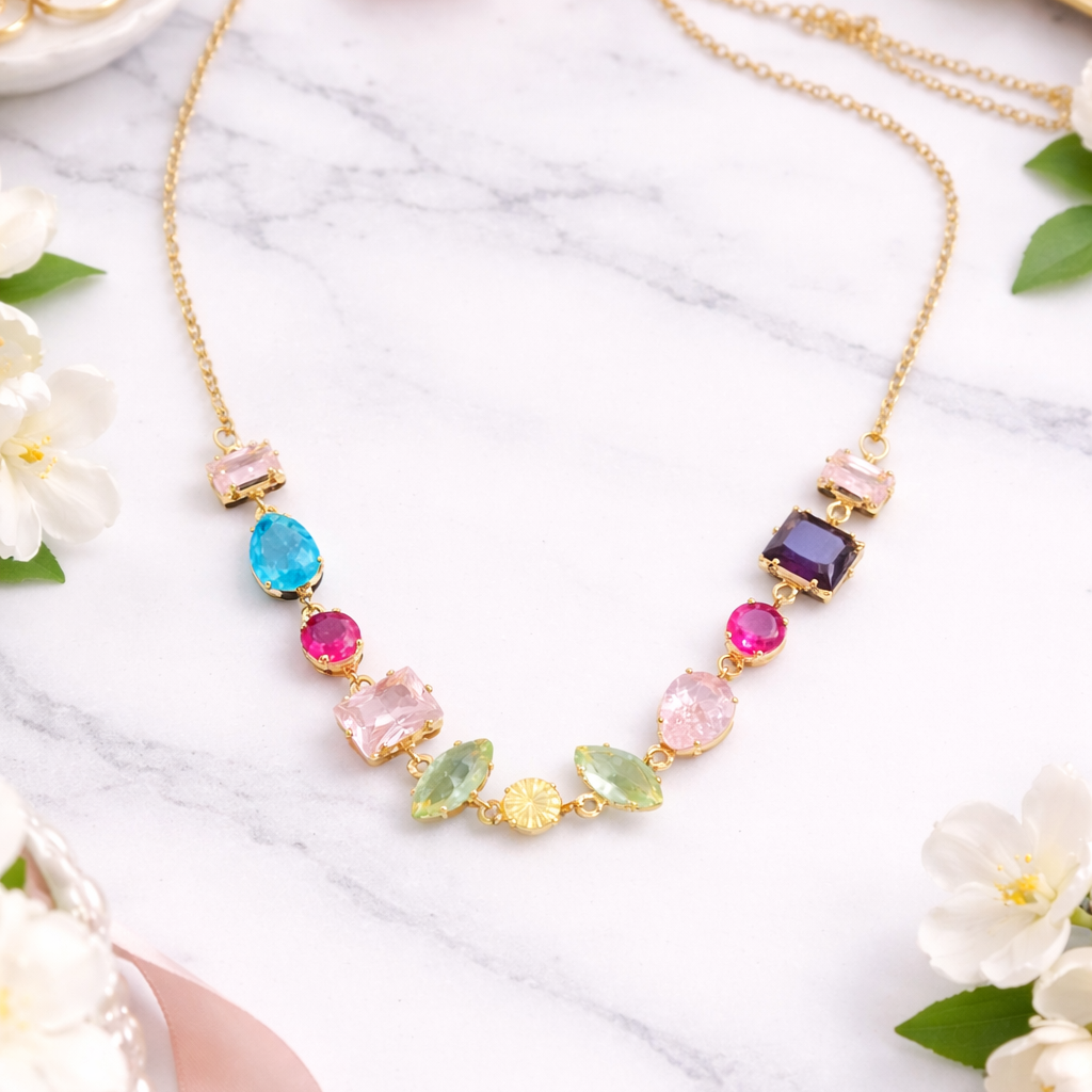 Princess Ela Diamond Necklace