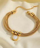 Roman Reversible Layered Bracelet