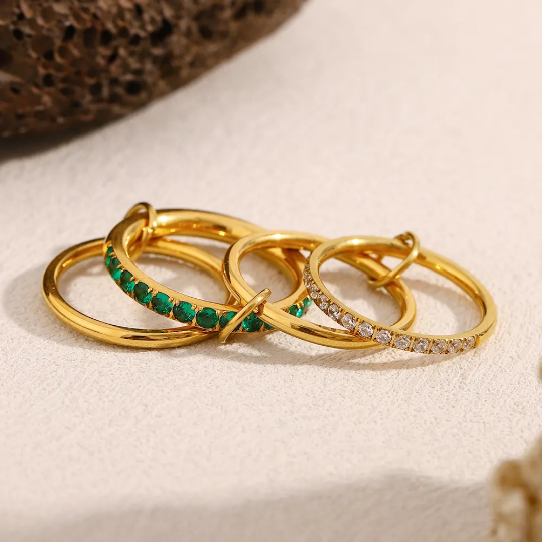 Mazina Stackable Gold Ring