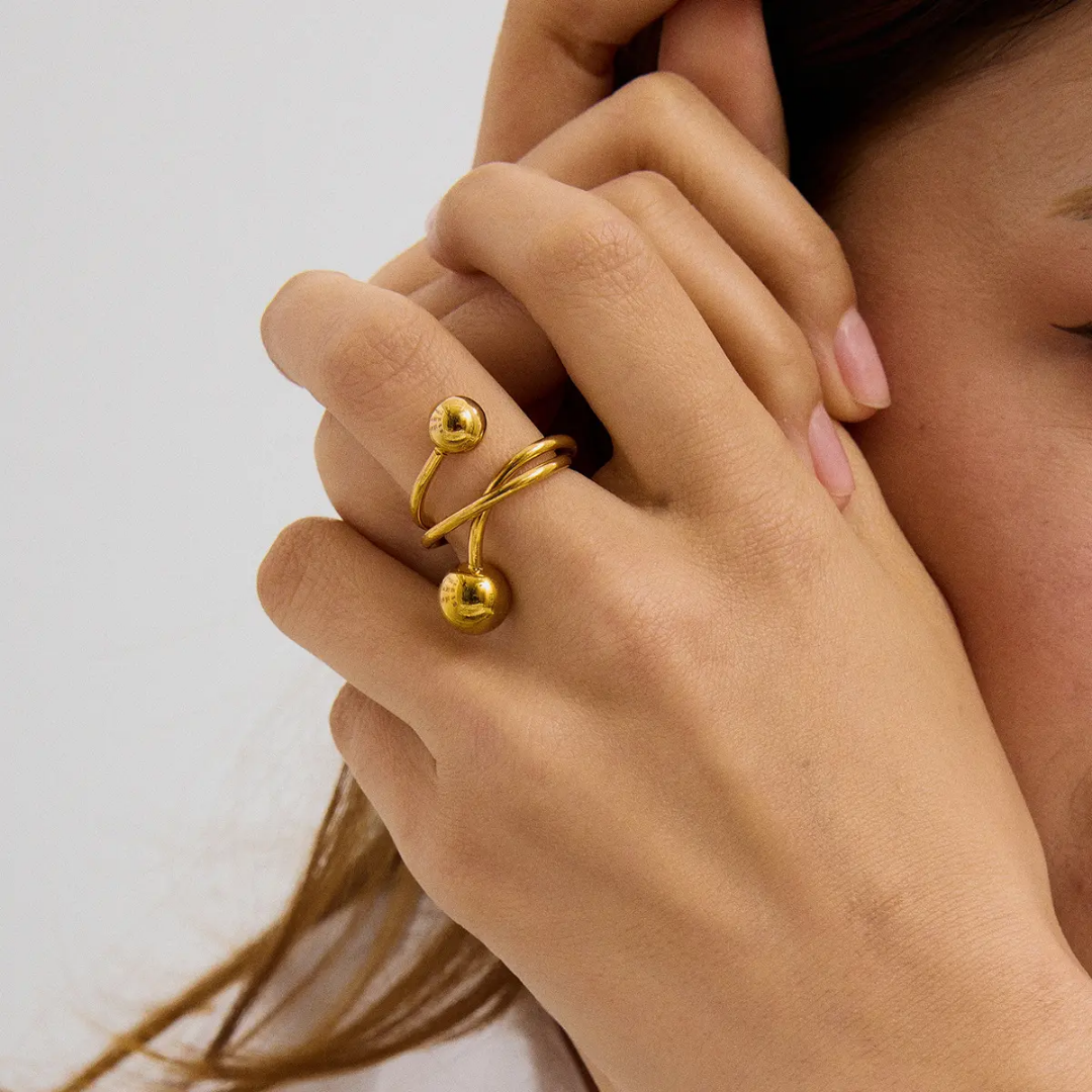 Baly Ball Statement Ring✨❤️