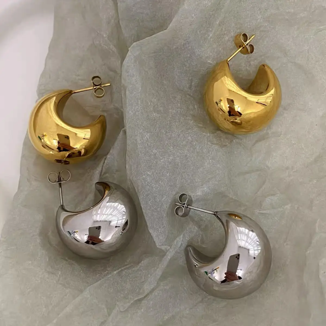 Betty Ball Gold Hoops