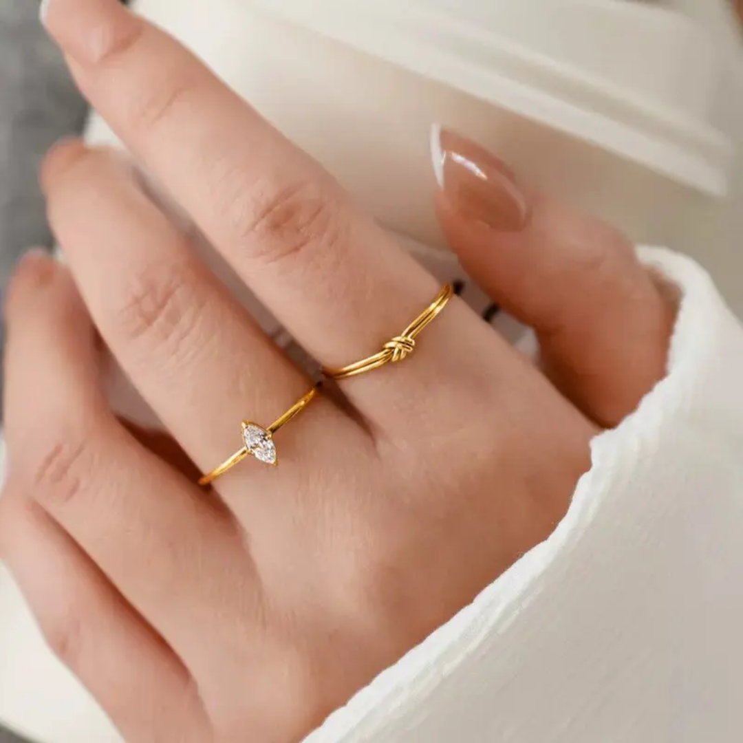 Tie Knot Love Ring✨