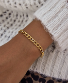 Kevin Mini Linked Diamond Bracelet