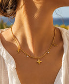 Patrica Charm Diamond Necklace