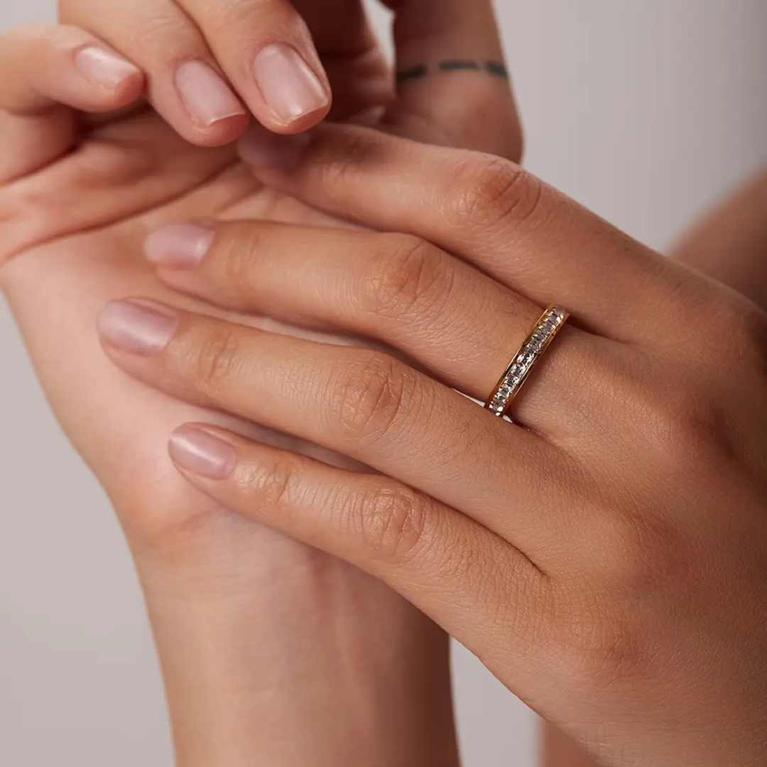 Dila Diamond Band Ring✨