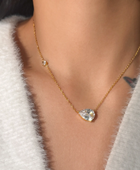Alisa Drop Diamond Necklace✨