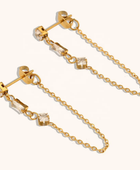 Montana Hanging Diamond Earrings