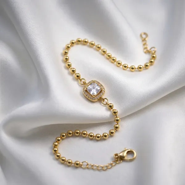 Monalisa Diamond Ball Bracelet