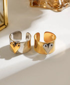 Aula Heart Bold Rings