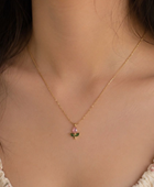 Little Tulip Diamond Necklaces