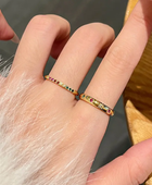 Wiser Multicolor Gold Ring