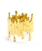Martishia Asymmetric Gold Ring