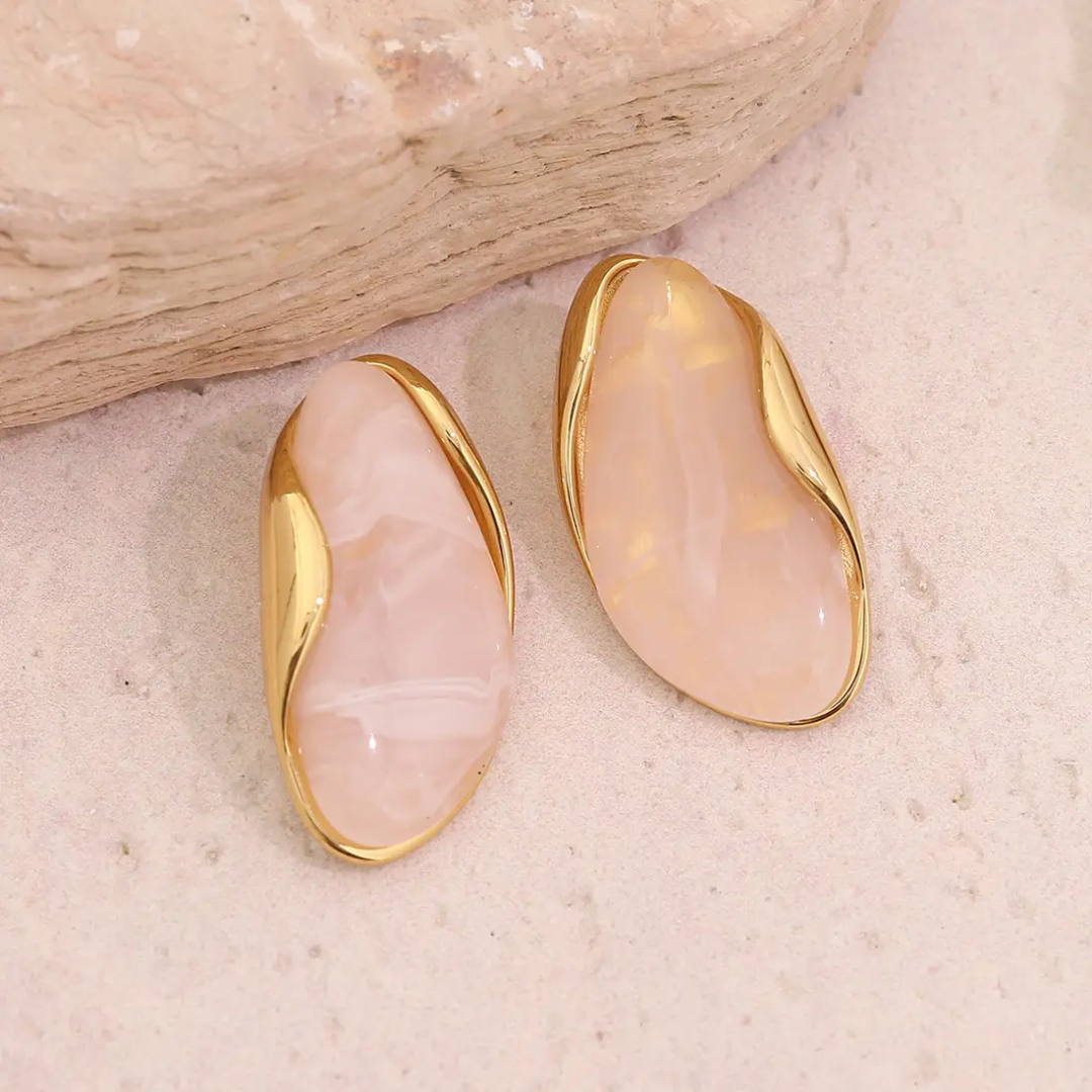 Thalia Stone Statement Earrings